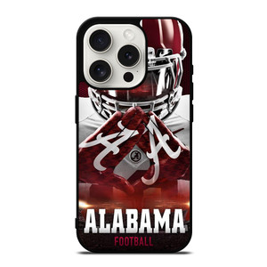 ALABAMA CRIMSON TIDE FOOTBALL STYLE iPhone 15 Pro Case ALABAMA CRIMSON TIDE FOOTBALL STYLE iPhone 15 Pro Case
