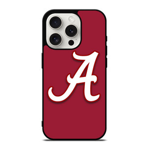 ALABAMA CRIMSON TIDE INITIAL iPhone 15 Pro Case