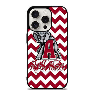 ALABAMA CRIMSON TIDE STRIP ROLL iPhone 15 Pro Case ALABAMA CRIMSON TIDE STRIP ROLL iPhone 15 Pro Case