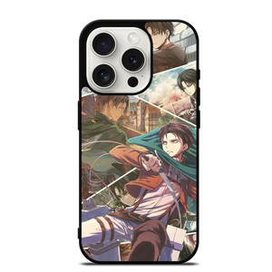 ATTACK ON TITAN LEVI ACKERMAN ANIME iPhone 15 Pro Case