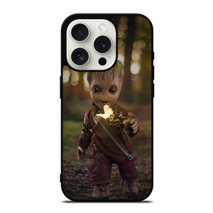 BABY GROOT AVENGERS MARVEL iPhone 15 Pro Case BABY GROOT AVENGERS MARVEL iPhone 15 Pro Case