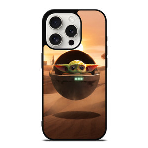 BABY YODA FLY STAR WARS iPhone 15 Pro Case BABY YODA FLY STAR WARS iPhone 15 Pro Case