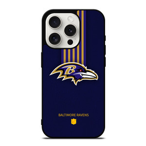 BALTIMORE RAVENS STRIP iPhone 15 Pro Case BALTIMORE RAVENS STRIP iPhone 15 Pro Case