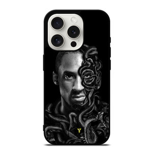 BLACK MAMBA KOBE BRYANT MEDUSA iPhone 15 Pro Case BLACK MAMBA KOBE BRYANT MEDUSA iPhone 15 Pro Case