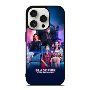 BLACK PINK REVOLUTION ICON iPhone 15 Pro Case