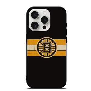 BOSTON BRUINS HOECKY TEAM EMBLEM iPhone 15 Pro Case