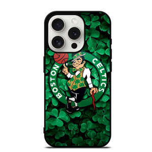 BOSTON CELTICS GREEN LOGO BASKETBALL TEAM iPhone 15 Pro Case BOSTON CELTICS GREEN LOGO BASKETBALL TEAM iPhone 15 Pro Case