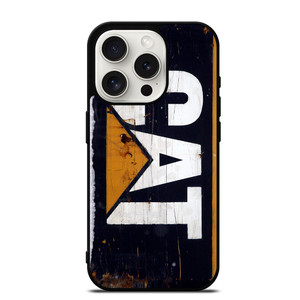 CATERPILLAR LOGO RUSTY EMBLEM iPhone 15 Pro Case