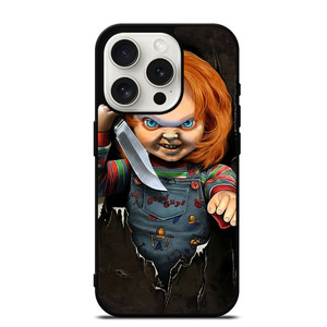 CHUCKY SCARY DOLL KNIFE iPhone 15 Pro Case CHUCKY SCARY DOLL KNIFE iPhone 15 Pro Case