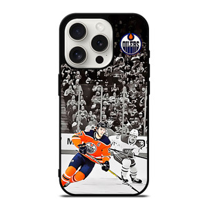 CONNOR MCDAVID HOCKEY OILERS LEAGUE iPhone 15 Pro Case