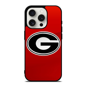 GEORGIA BULLDOGS INITIAL iPhone 15 Pro Case GEORGIA BULLDOGS INITIAL iPhone 15 Pro Case