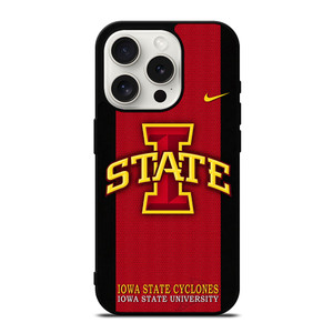 IOWA STATE CYCLONES INITIAL UNIVERSITY TEAM LOGO iPhone 15 Pro Case IOWA STATE CYCLONES INITIAL UNIVERSITY TEAM LOGO iPhone 15 Pro Case