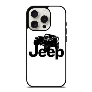 JEEP BLACK LOGO iPhone 15 Pro Case