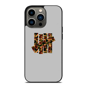UNDEFEATED LOGO BAPE CAMO iPhone 13 Pro Case UNDEFEATED LOGO BAPE CAMO iPhone 13 Pro Case
