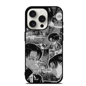 LEVI ACKERMAN ATTTACK ON TITAN MANGA iPhone 15 Pro Case LEVI ACKERMAN ATTTACK ON TITAN MANGA iPhone 15 Pro Case