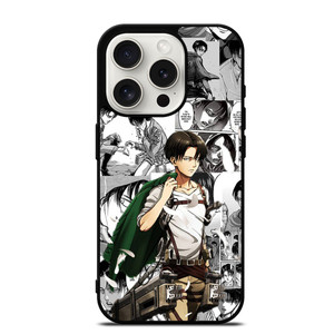 LEVI ACKERMAN CARTOON MANGA ATTACK ON TITAN iPhone 15 Pro Case LEVI ACKERMAN CARTOON MANGA ATTACK ON TITAN iPhone 15 Pro Case