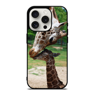 MOM AND BABY GIRAFFE iPhone 15 Pro Case MOM AND BABY GIRAFFE iPhone 15 Pro Case