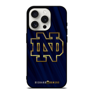 NOTRE DAME IRISH ND INITIAL LOGO iPhone 15 Pro Case