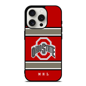 OHIO STATE BUCKEYES UNIVERSITY FOOTBALL LOGO iPhone 15 Pro Case