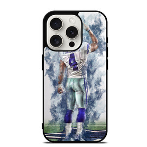 PRESCOTT 4 DALLAS COWBOYS iPhone 15 Pro Case