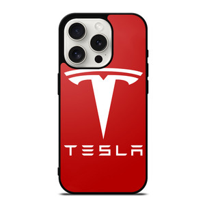 TESLA MOTORS RED LOGO iPhone 15 Pro Case TESLA MOTORS RED LOGO iPhone 15 Pro Case