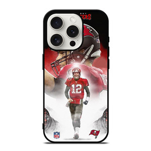 TOM BRADY TAMPA BAY BUCCANEERS iPhone 15 Pro Case TOM BRADY TAMPA BAY BUCCANEERS iPhone 15 Pro Case