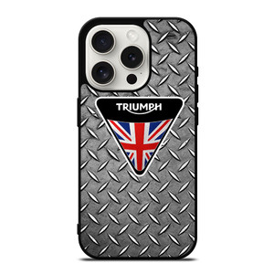 TRIUMPH MOTORCYCLE EMBLEM iPhone 15 Pro Case TRIUMPH MOTORCYCLE EMBLEM iPhone 15 Pro Case