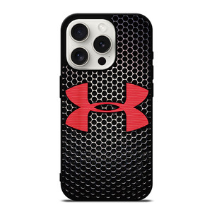 UNDER ARMOUR BLACK SYMBOL RED iPhone 15 Pro Case UNDER ARMOUR BLACK SYMBOL RED iPhone 15 Pro Case