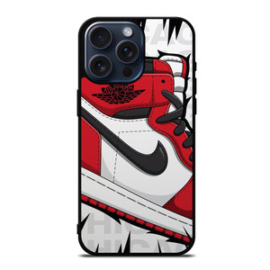 AIR JORDAN NIKE SNEAKERS ART iPhone 15 Pro Max Case AIR JORDAN NIKE SNEAKERS ART iPhone 15 Pro Max Case