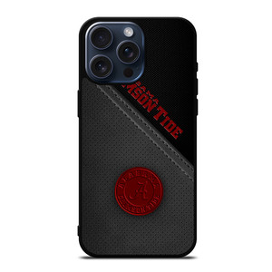 ALABAMA CRIMSON TIDE LEATHER iPhone 15 Pro Max Case
