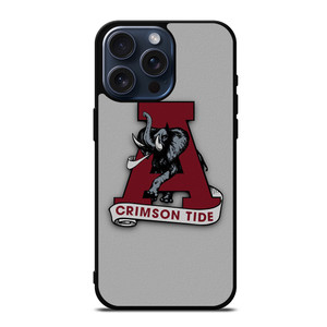 ALABAMA CRIMSON TIDE LOGO INITIAL iPhone 15 Pro Max Case ALABAMA CRIMSON TIDE LOGO INITIAL iPhone 15 Pro Max Case
