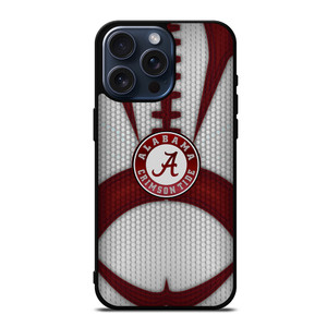 ALABAMA CRIMSON TIDE LUXURY iPhone 15 Pro Max Case ALABAMA CRIMSON TIDE LUXURY iPhone 15 Pro Max Case