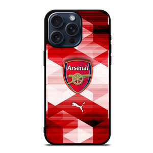 ARSENAL FC LOGO PREMIER LEAGUE iPhone 15 Pro Max Case
