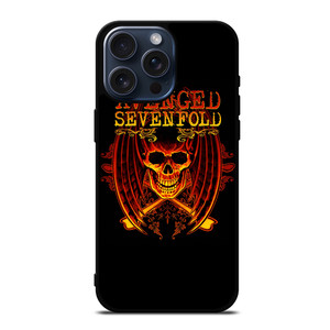 AVENGED SEVENFOLD A7X SKULL ICON iPhone 15 Pro Max Case AVENGED SEVENFOLD A7X SKULL ICON iPhone 15 Pro Max Case