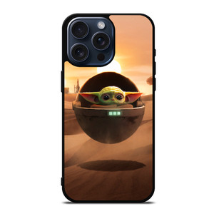 BABY YODA FLY STAR WARS iPhone 15 Pro Max Case BABY YODA FLY STAR WARS iPhone 15 Pro Max Case