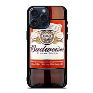 BUDWEISER BOTTLE LOGO iPhone 15 Pro Max Case BUDWEISER BOTTLE LOGO iPhone 15 Pro Max Case