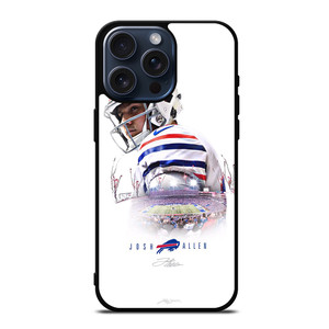 BUFFALO BILLS JOSH ALLEN iPhone 15 Pro Max Case BUFFALO BILLS JOSH ALLEN iPhone 15 Pro Max Case