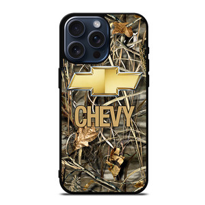 CAMO CHEVY CHEVROLET LOGO iPhone 15 Pro Max Case