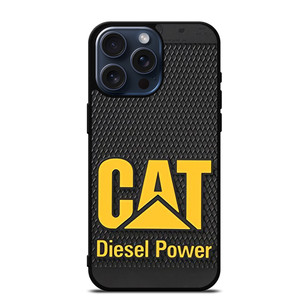 CATERPILLAR DIESEL POWER METALLOGO iPhone 15 Pro Max Case
