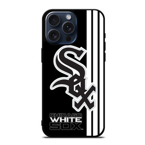 CHICAGO WHITE SOX STRIPSE iPhone 15 Pro Max Case CHICAGO WHITE SOX STRIPSE iPhone 15 Pro Max Case