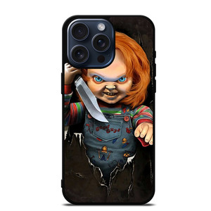CHUCKY SCARY DOLL KNIFE iPhone 15 Pro Max Case CHUCKY SCARY DOLL KNIFE iPhone 15 Pro Max Case