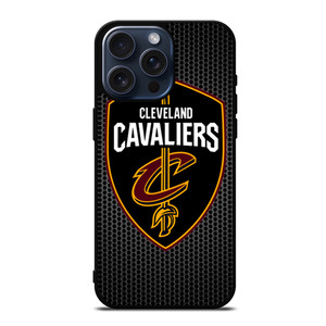 CLEVELAND CAVALIERS BASEBALL CARBON LOGO iPhone 15 Pro Max Case