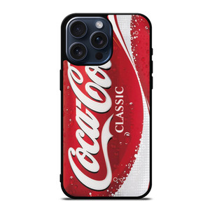 COCA COLA CLASSIC CAN LOGO iPhone 15 Pro Max Case