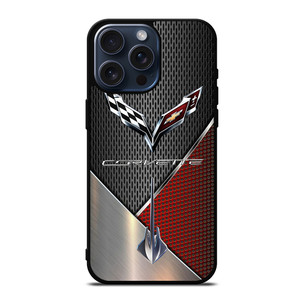 CORVETTE STINGRAY RED C7 iPhone 15 Pro Max Case CORVETTE STINGRAY RED C7 iPhone 15 Pro Max Case