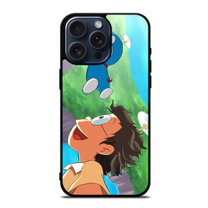 DORAEMON AND NOBITA FLY iPhone 15 Pro Max Case DORAEMON AND NOBITA FLY iPhone 15 Pro Max Case