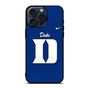 DUKE BLUE DEVILS LOGO BASKETBALL NIKE iPhone 15 Pro Max Case DUKE BLUE DEVILS LOGO BASKETBALL NIKE iPhone 15 Pro Max Case