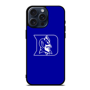 DUKE BLUE DEVILS LOGO UNIVERSITY BASKETBALL 4 iPhone 15 Pro Max Case