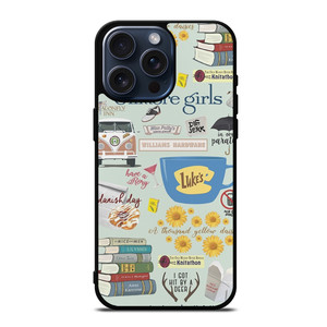 GILMORE GIRLS COLLAGE iPhone 15 Pro Max Case GILMORE GIRLS COLLAGE iPhone 15 Pro Max Case
