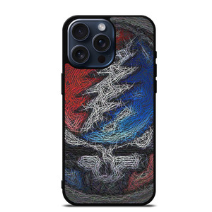 GRATEFUL DEAD SKULL iPhone 15 Pro Max Case GRATEFUL DEAD SKULL iPhone 15 Pro Max Case