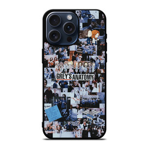 GREYS ANATOMY ALL CHARACTER COLLAGE iPhone 15 Pro Max Case GREYS ANATOMY ALL CHARACTER COLLAGE iPhone 15 Pro Max Case